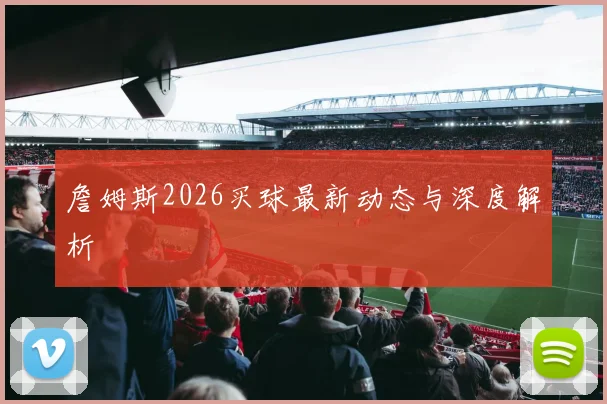 詹姆斯2026买球最新动态与深度解析